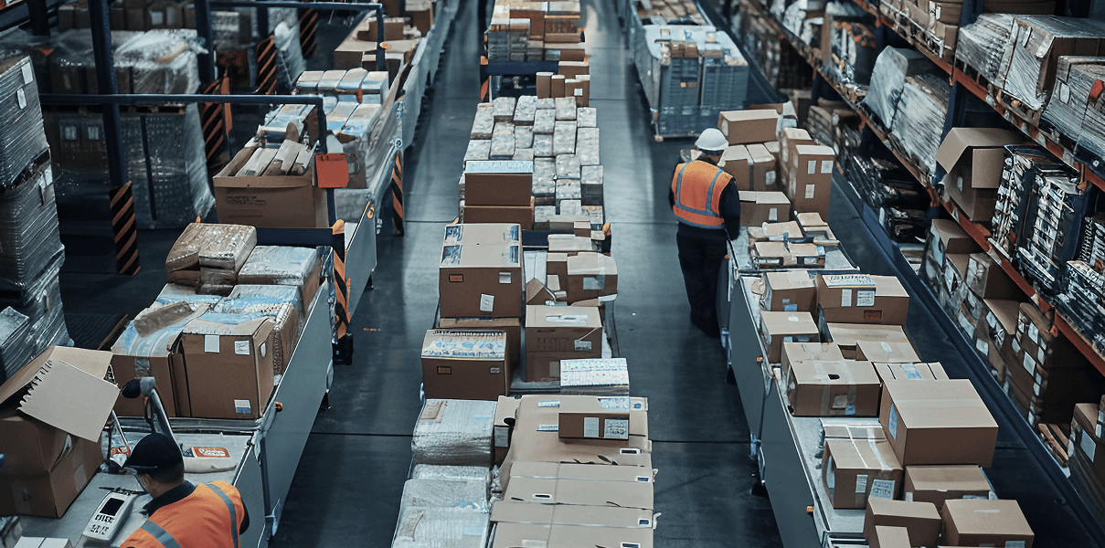 About us image showing global trade and industrial materials