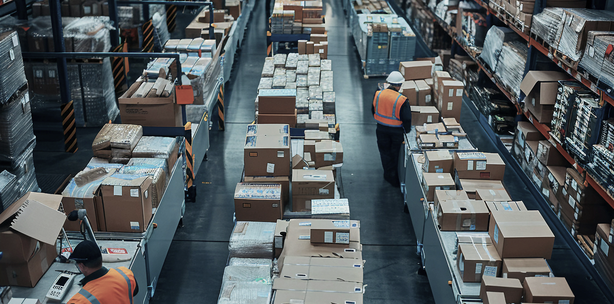 About us image showing global trade and industrial materials